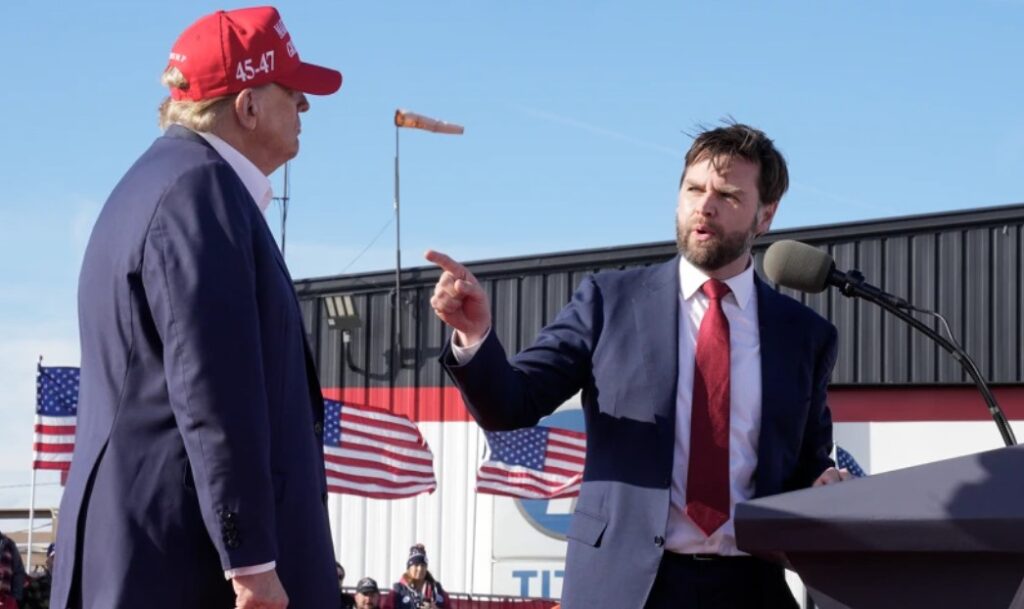 JD Vance in tears after Speaking only Twelve Supporters in Kenosha, Wisconsin
