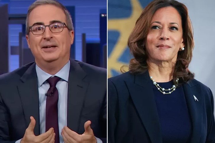 Emotional John Oliver Urges Hesitant Voters to Support Kamala Harris